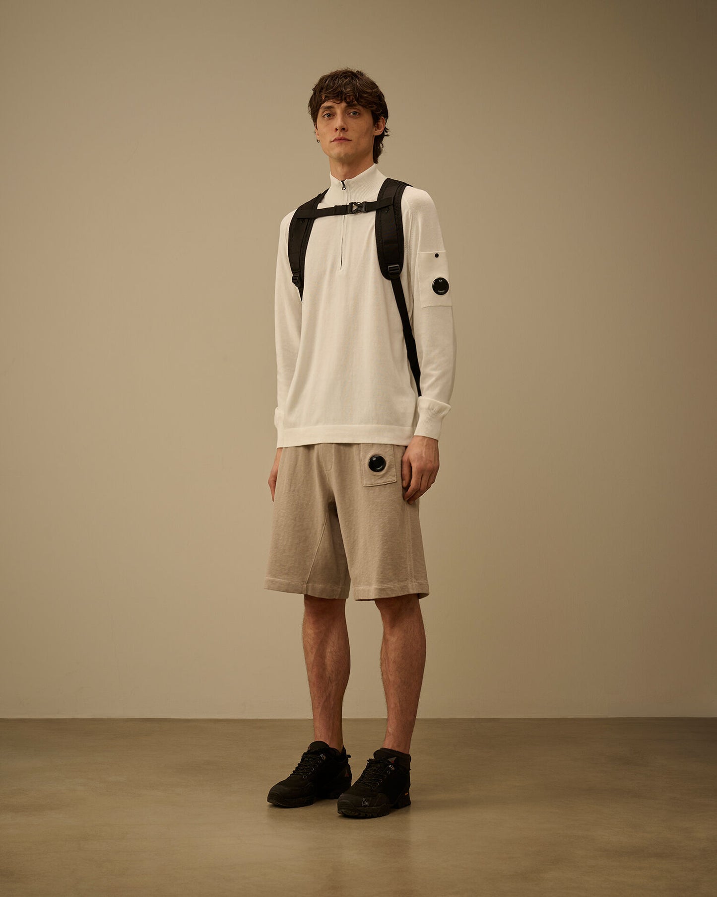 Malfilè Fleece Lens Sweatshorts, DOVE - GREY