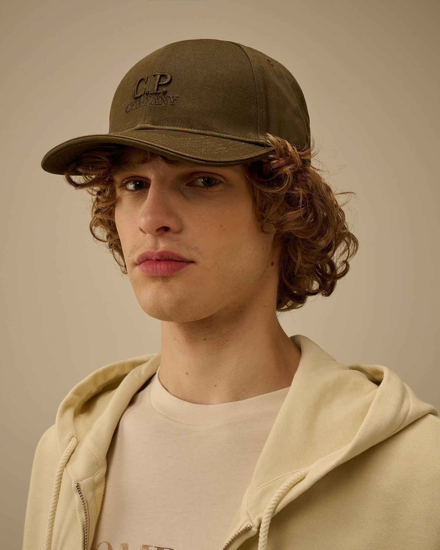 Gabardine Contrast Cap, IVY GREEN