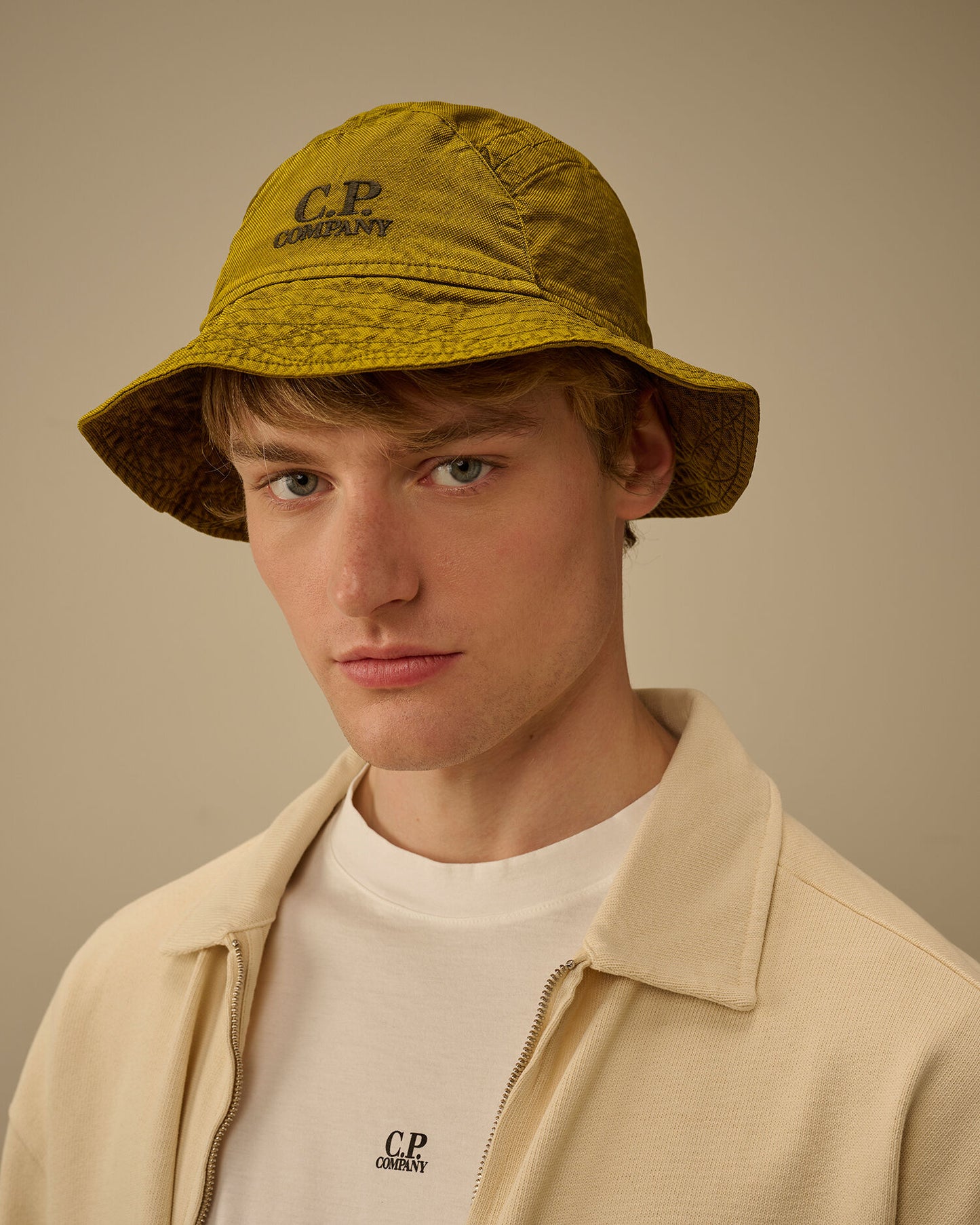 Panama-R Bucket Hat, ANTIQUE MOSS -YELLOW