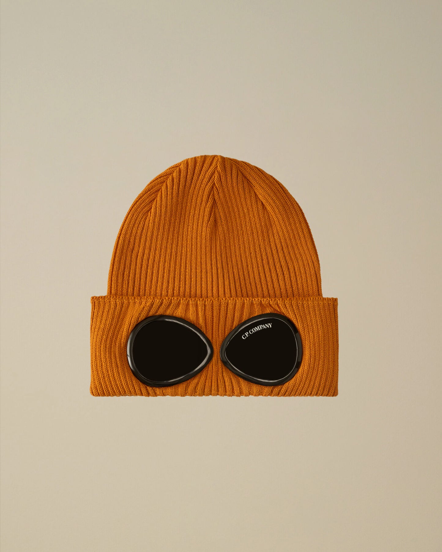 Cotton Goggle Beanie, DESERT SUN - ORANGE