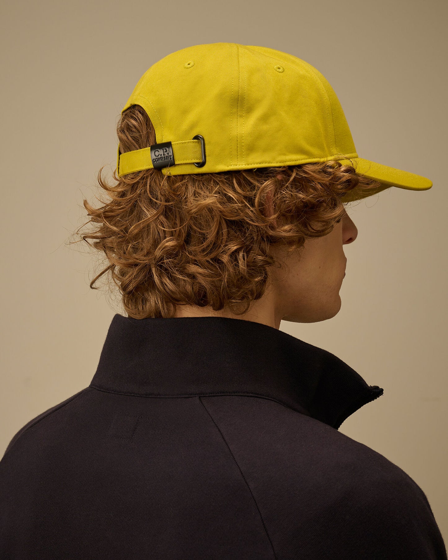 Gabardine Logo Cap, ANTIQUE MOSS -YELLOW