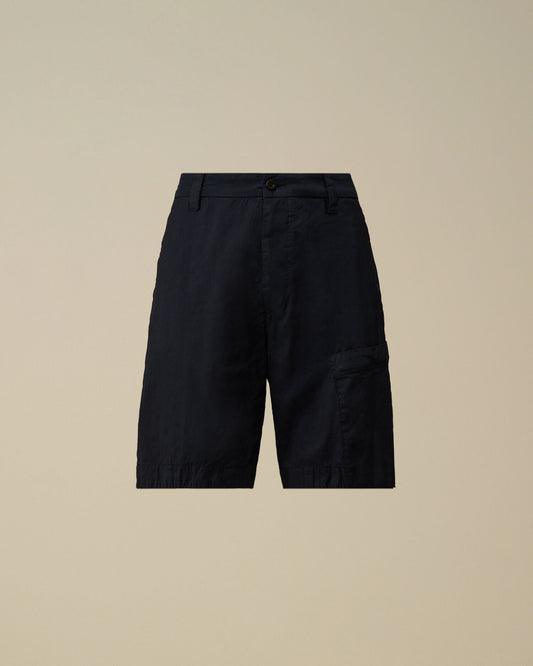 Ottoman Regular Cargo Shorts, MIDNIGHT NAVY - BLUE