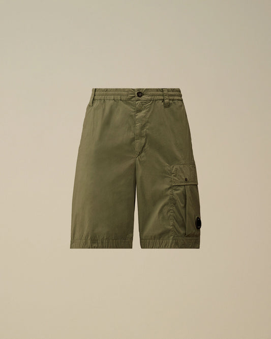 50 Fili Stretch Loose Lens Cargo Shorts, LAUREL WREATH - GREEN