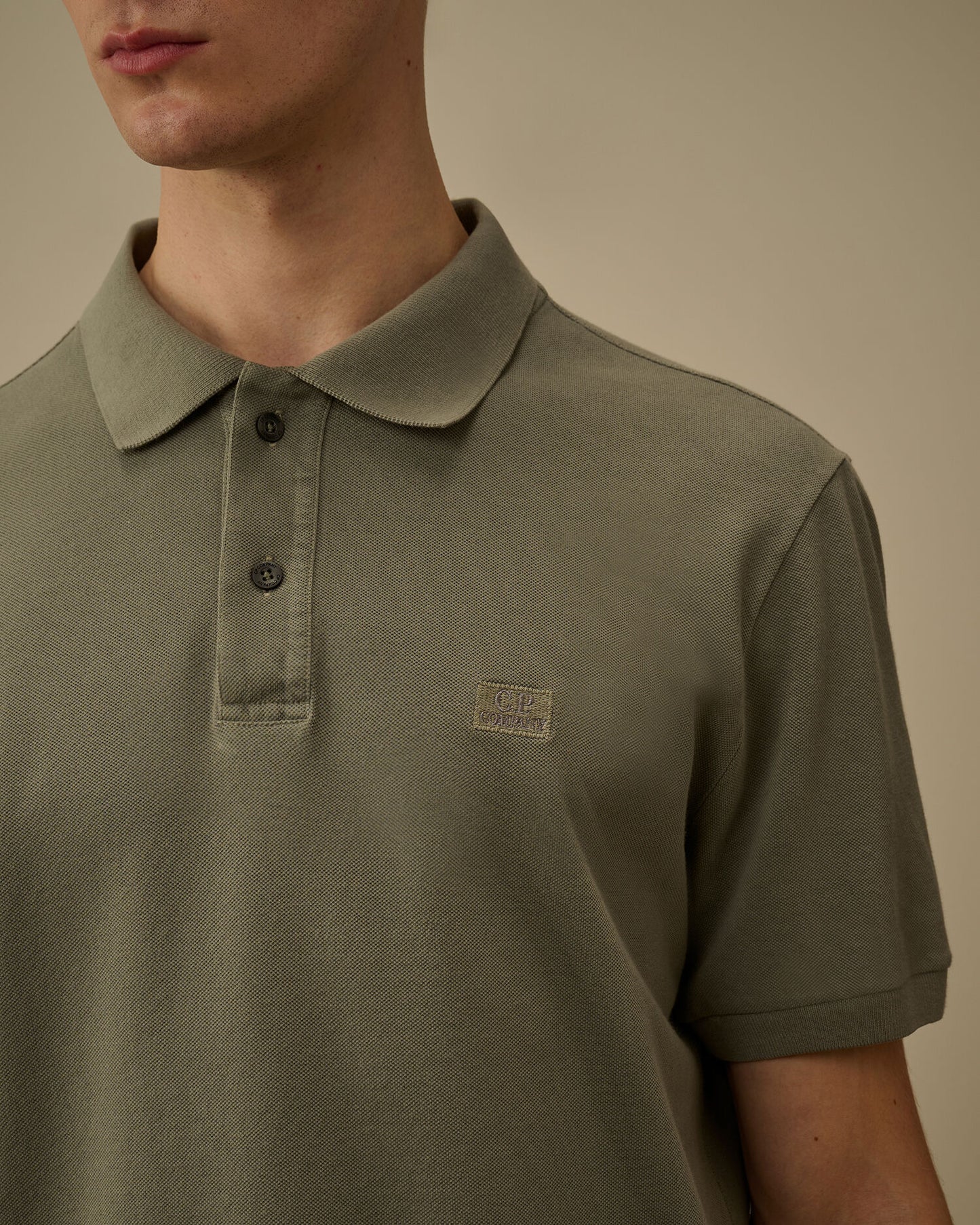 24/1 Piquet Pigment Dyed Short Sleeve Polo, GUNMETAL - GREY