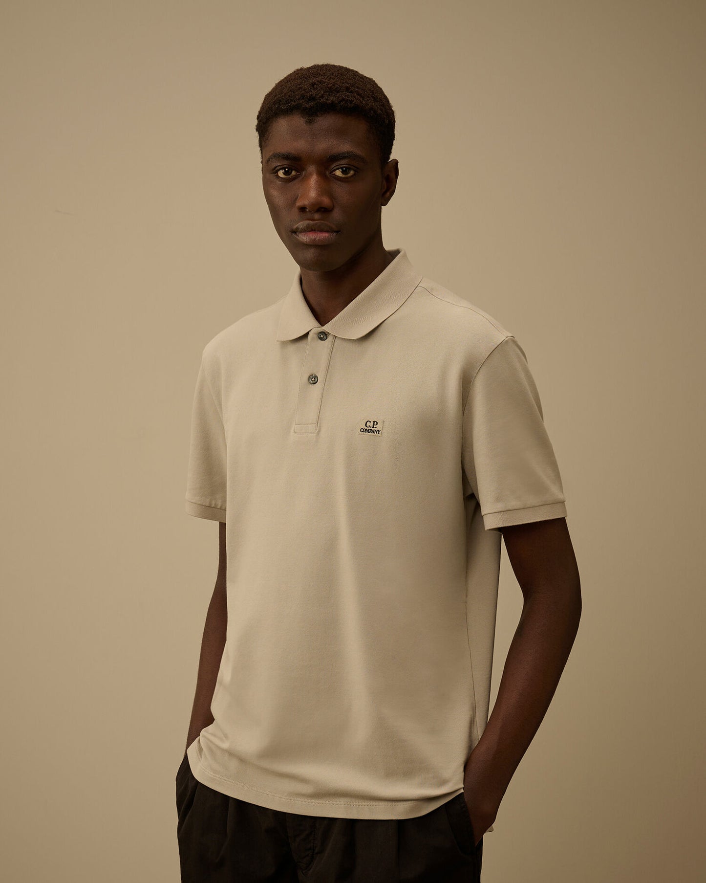 Stretch Piquet Short Sleeve Polo, DOVE - GREY