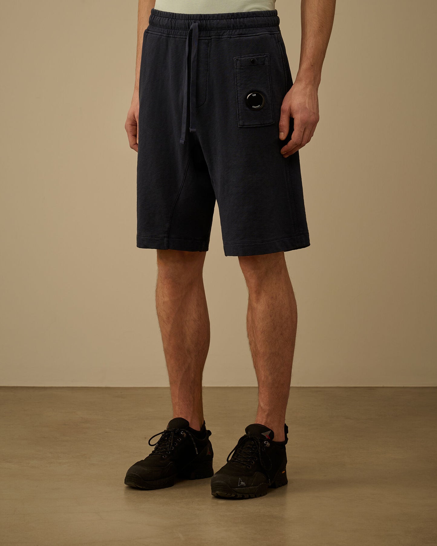 Malfilè Fleece Lens Sweatshorts, MIDNIGHT NAVY - BLUE