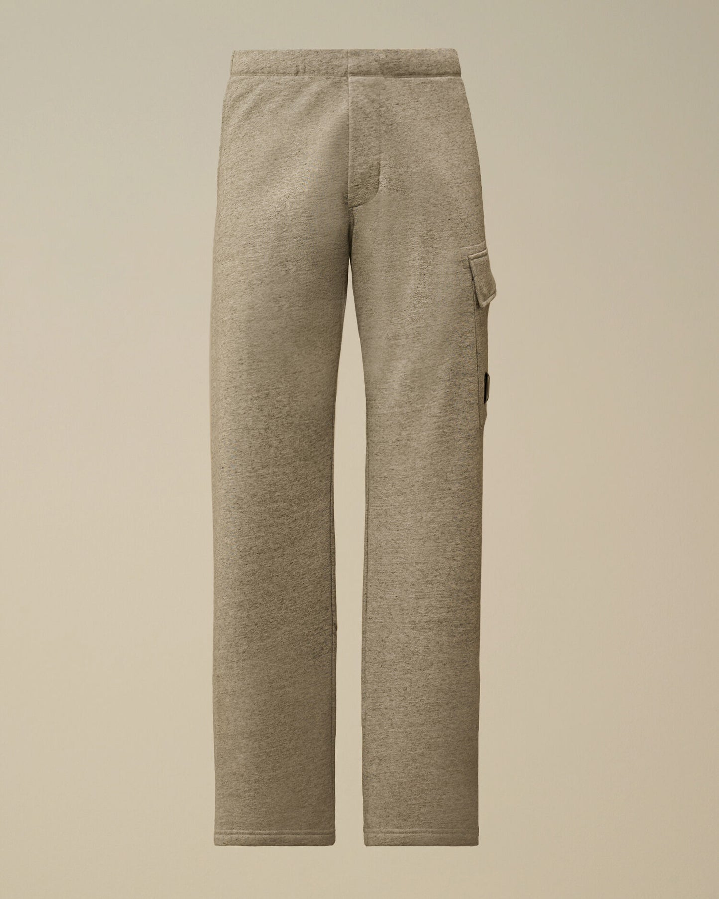 Diagonal Raised Fleece Cargo Sweatpants, GREYSTONE MELANGE