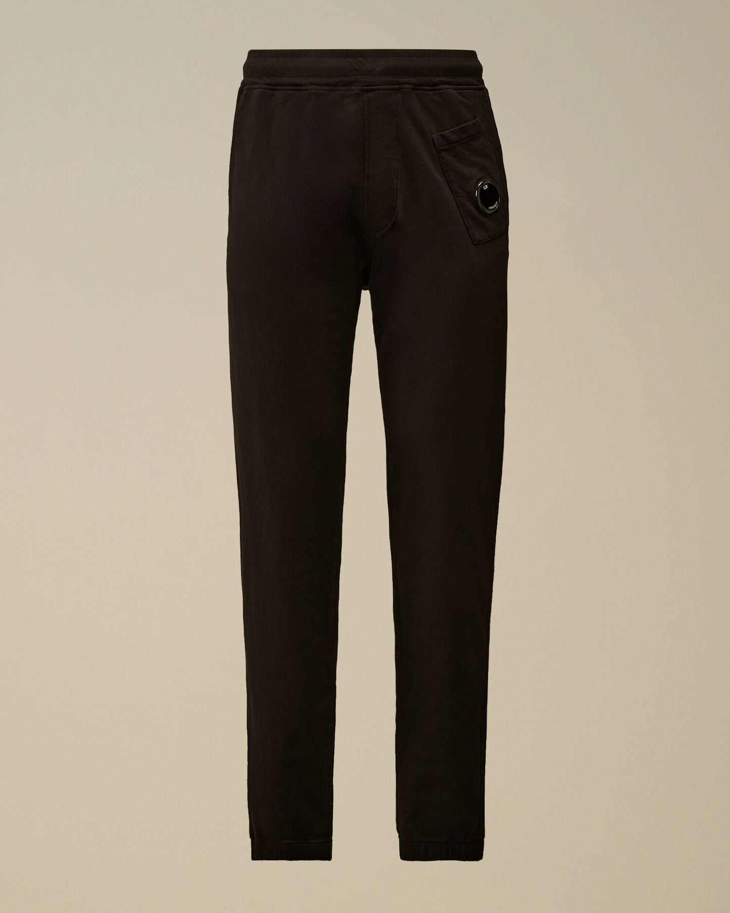 Light Fleece Lens Sweatpants, BLACK