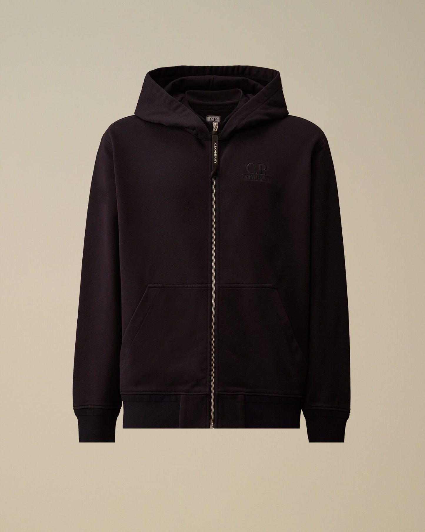 Diagonal Raised Fleece Zip Hooded Sweatshirt, TOTAL ECLIPSE - BLUE
