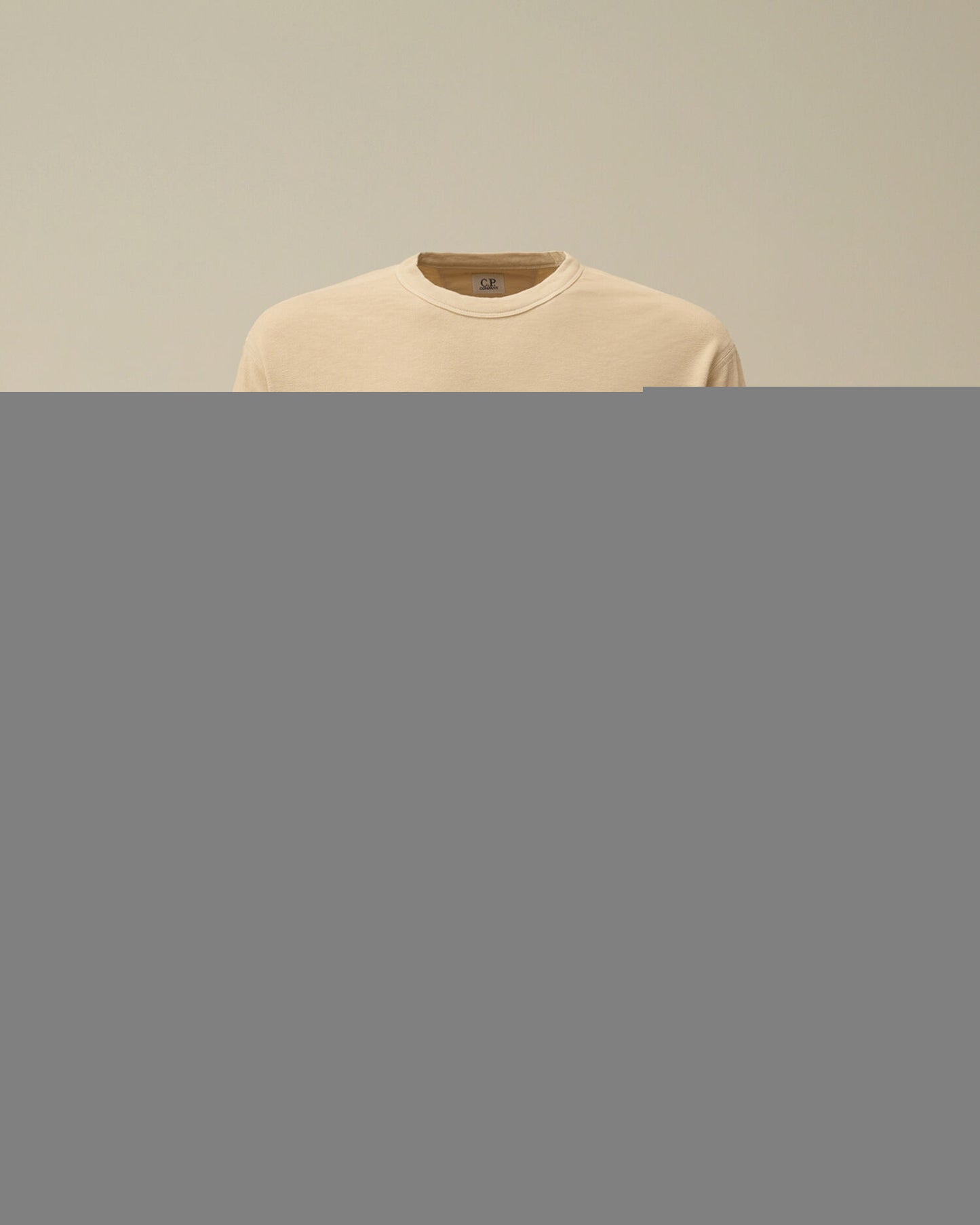 Malfilè Fleece Lens Crewneck Sweatshirt, FROZEN DEW - WHITE