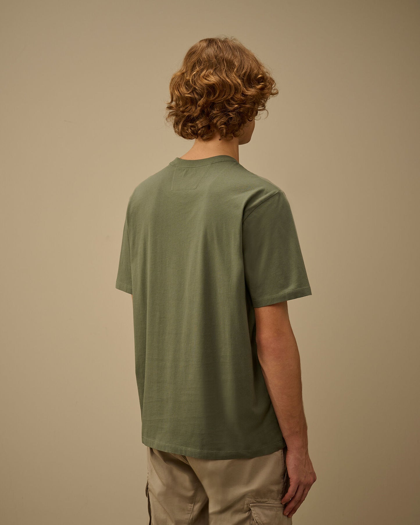 30/1 Jersey Short Sleeve Printed T-Shirt, LAUREL WREATH - GREEN