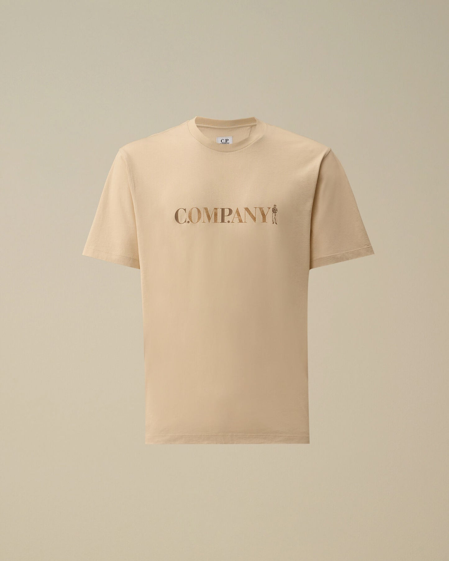 30/1 Jersey Short Sleeve Chest Logo T-Shirt, FROZEN DEW - WHITE