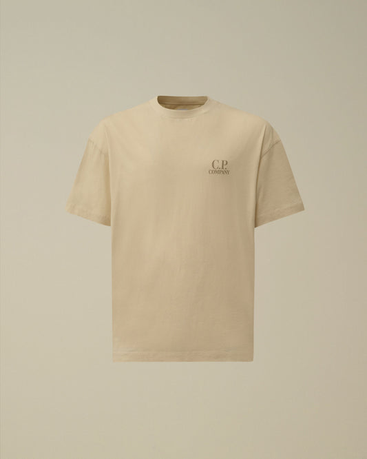 30/1 Jersey Short Sleeve Printed Graphics T-Shirt, FROZEN DEW - WHITE