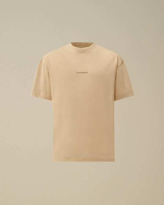 30/1 Jersey Short Sleeve Logo T-Shirt, FROZEN DEW - WHITE