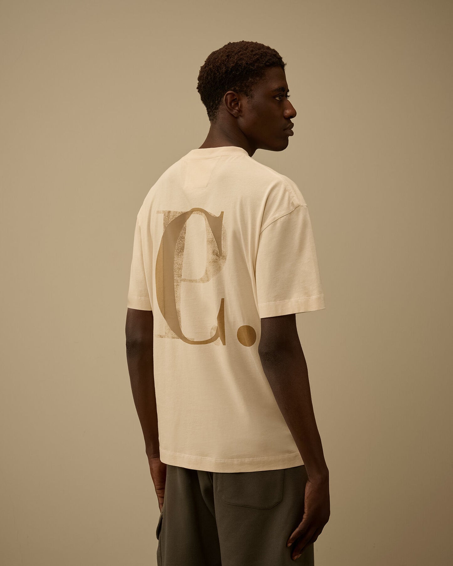 30/1 Jersey Short Sleeve Logo T-Shirt, FROZEN DEW - WHITE