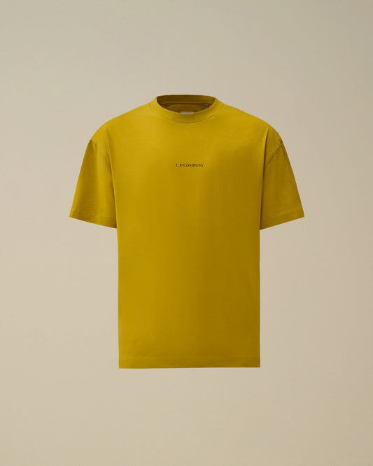 30/1 Jersey Short Sleeve Logo T-Shirt, ANTIQUE MOSS -YELLOW