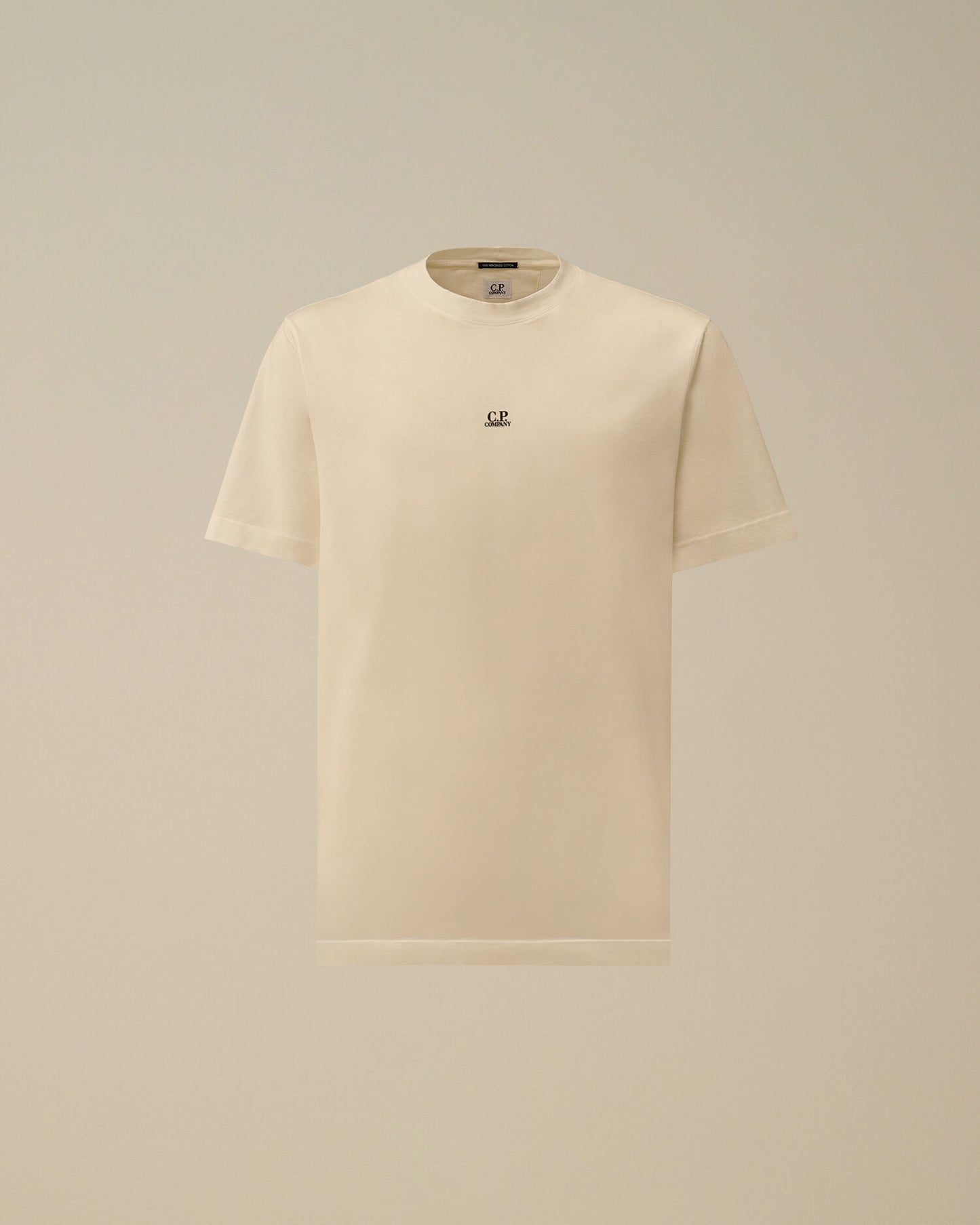 Mercerized Jersey 70/2 Gasato Short Sleeve T-Shirt, GAUZE WHITE