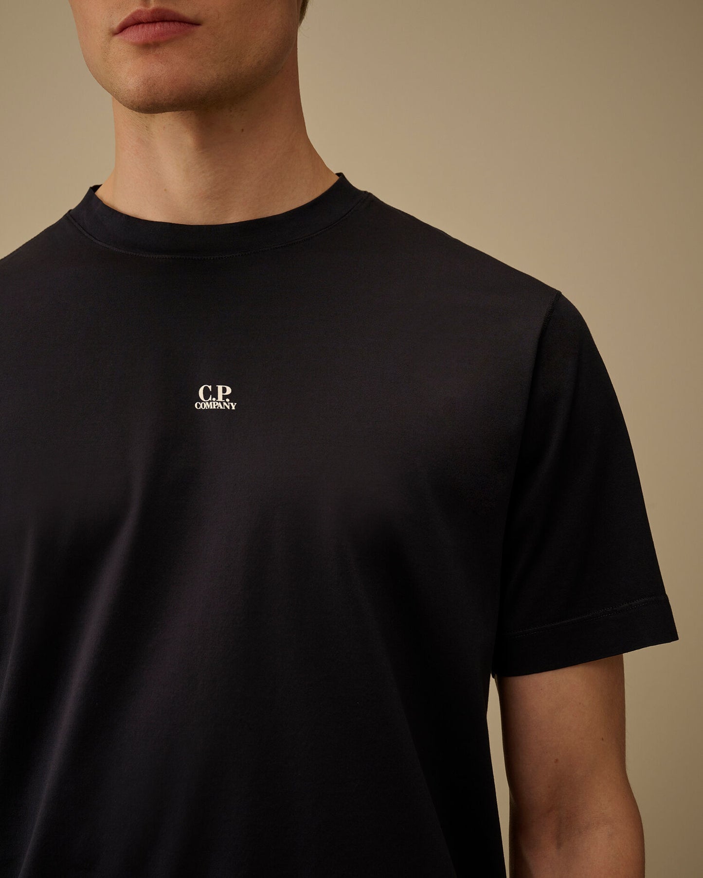 Mercerized Jersey 70/2 Gasato Short Sleeve T-Shirt, TOTAL ECLIPSE - BLUE
