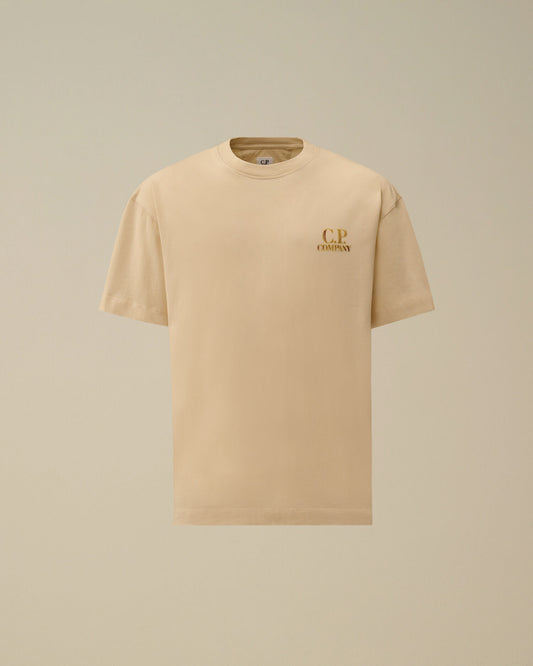 30/1 Jersey Comfort Logo T-Shirt, FROZEN DEW - WHITE