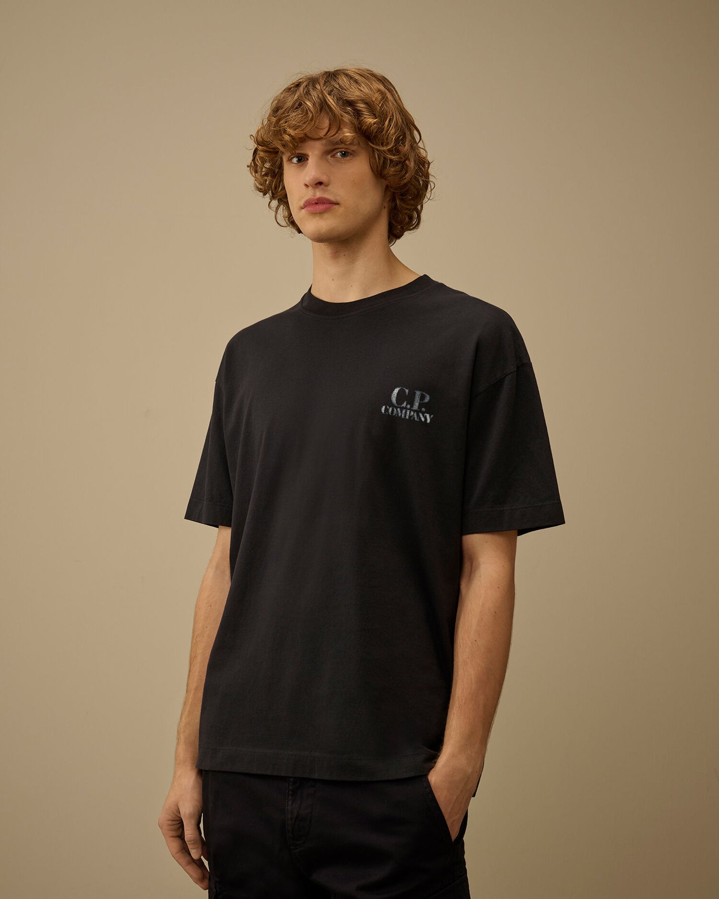 30/1 Jersey Comfort Logo T-Shirt, TOTAL ECLIPSE - BLUE
