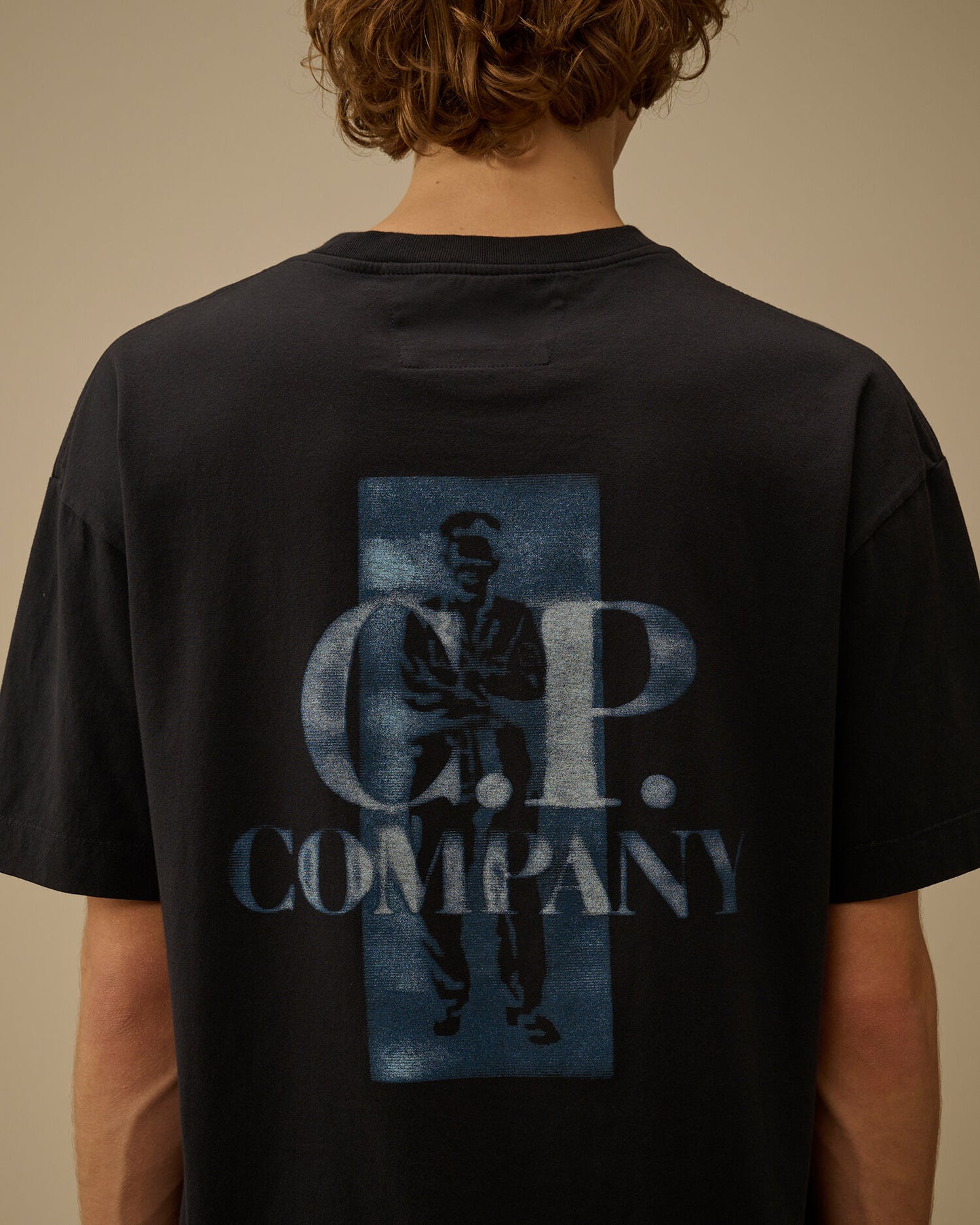 30/1 Jersey Comfort Logo T-Shirt, TOTAL ECLIPSE - BLUE
