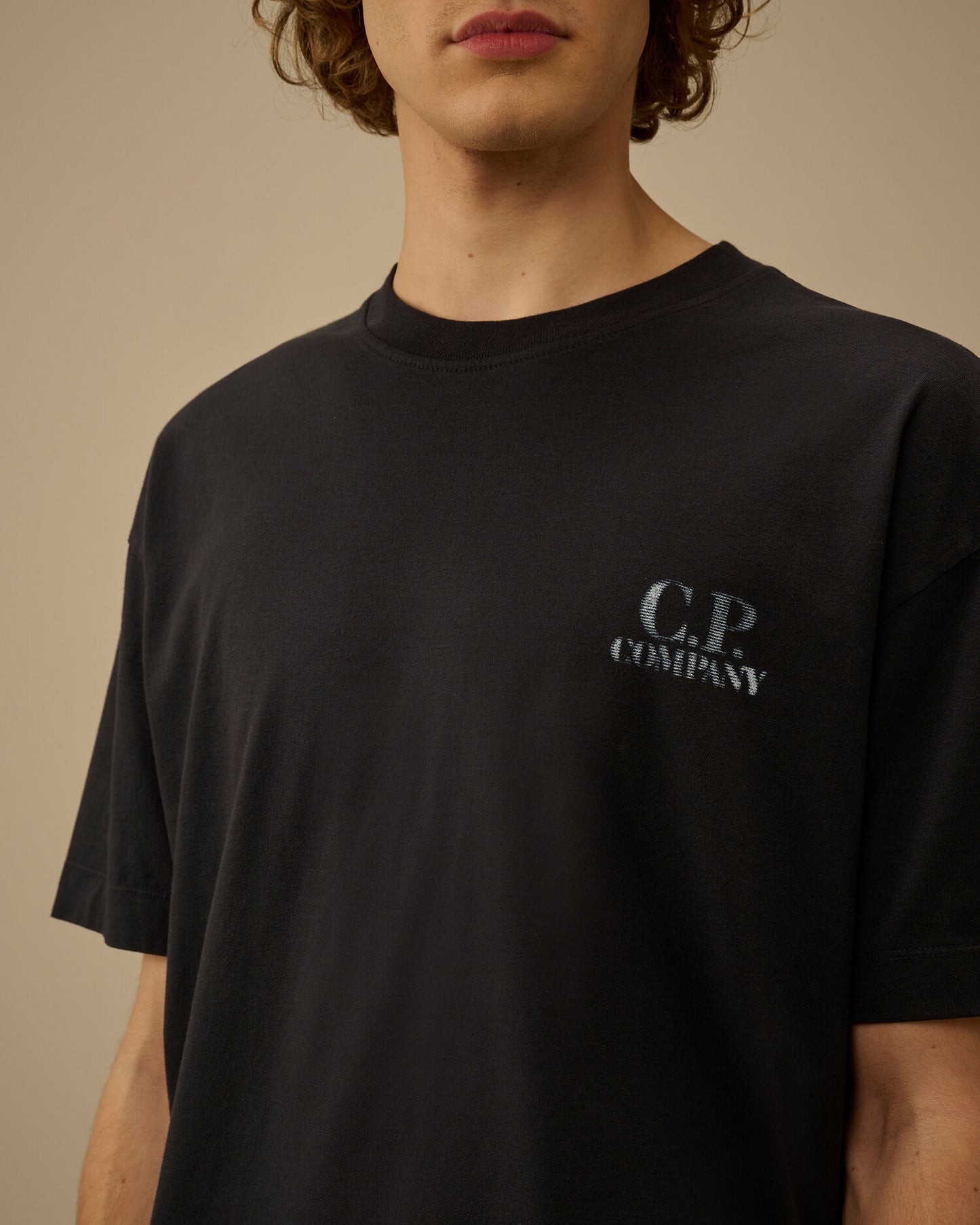 30/1 Jersey Comfort Logo T-Shirt, TOTAL ECLIPSE - BLUE