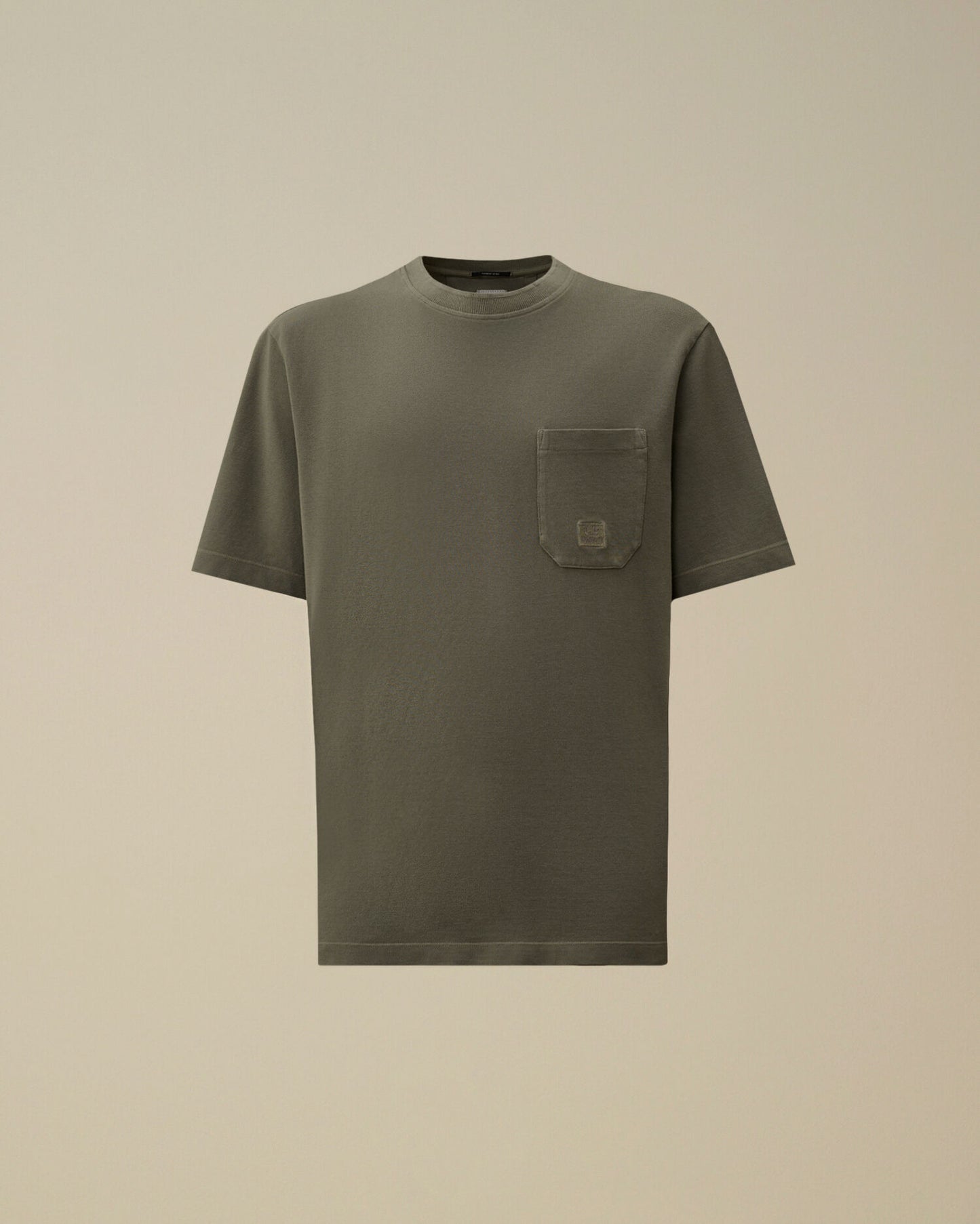 24/1 Piquet Pigment Dyed Short Sleeve T-Shirt, GUNMETAL - GREY