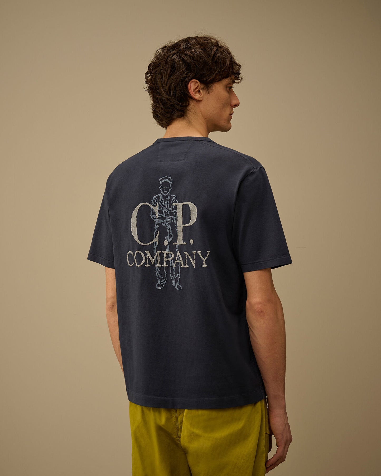 1020 Jersey Short Sleeve Embroidery T-Shirt, MIDNIGHT NAVY - BLUE