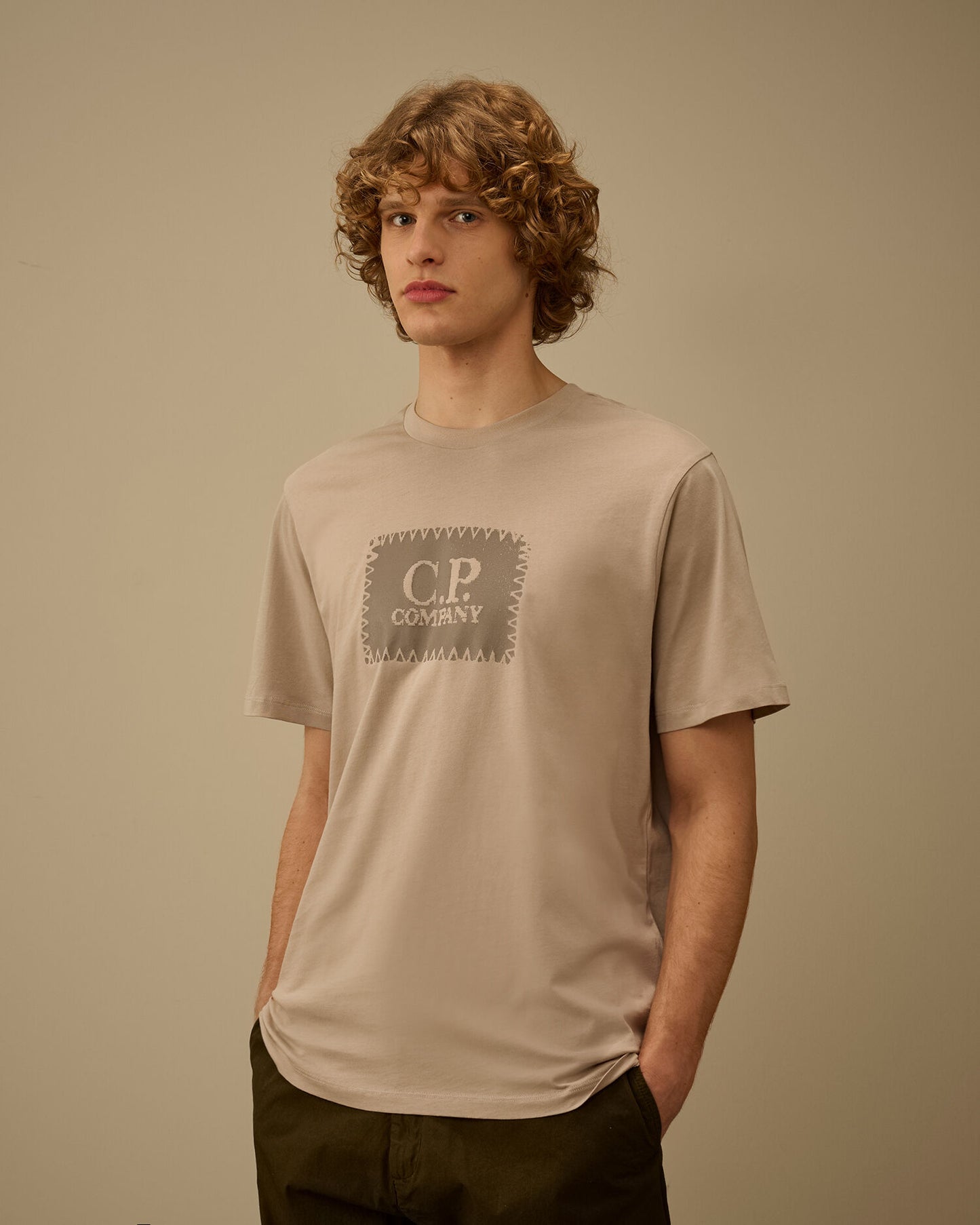 Jersey 30/1 Short Sleeve Logo Label T-Shirt, DOVE - GREY