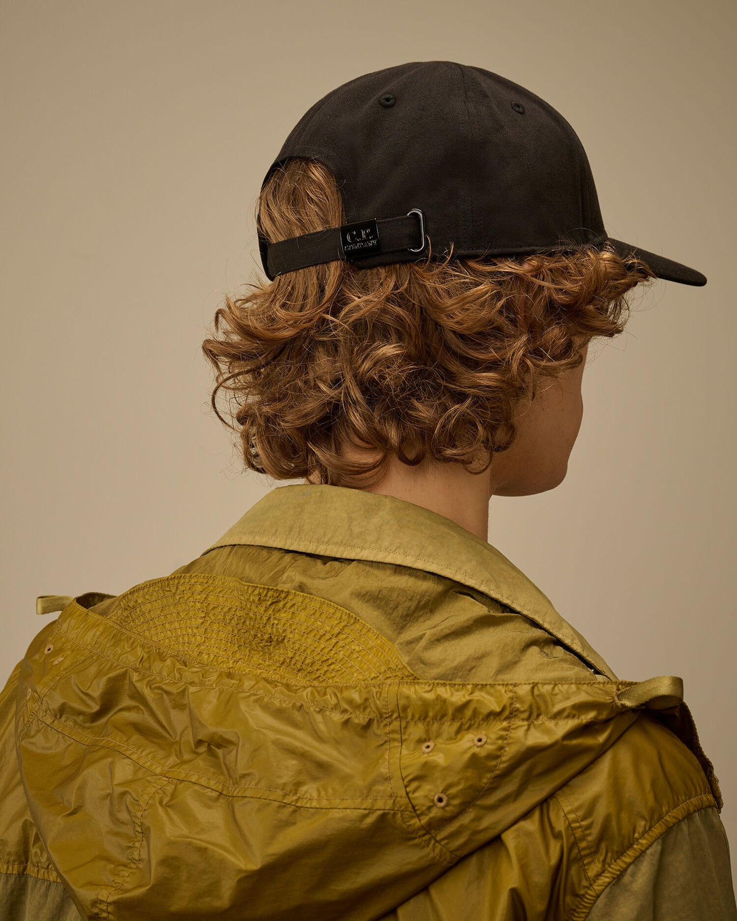 Gabardine Logo Cap, BLACK