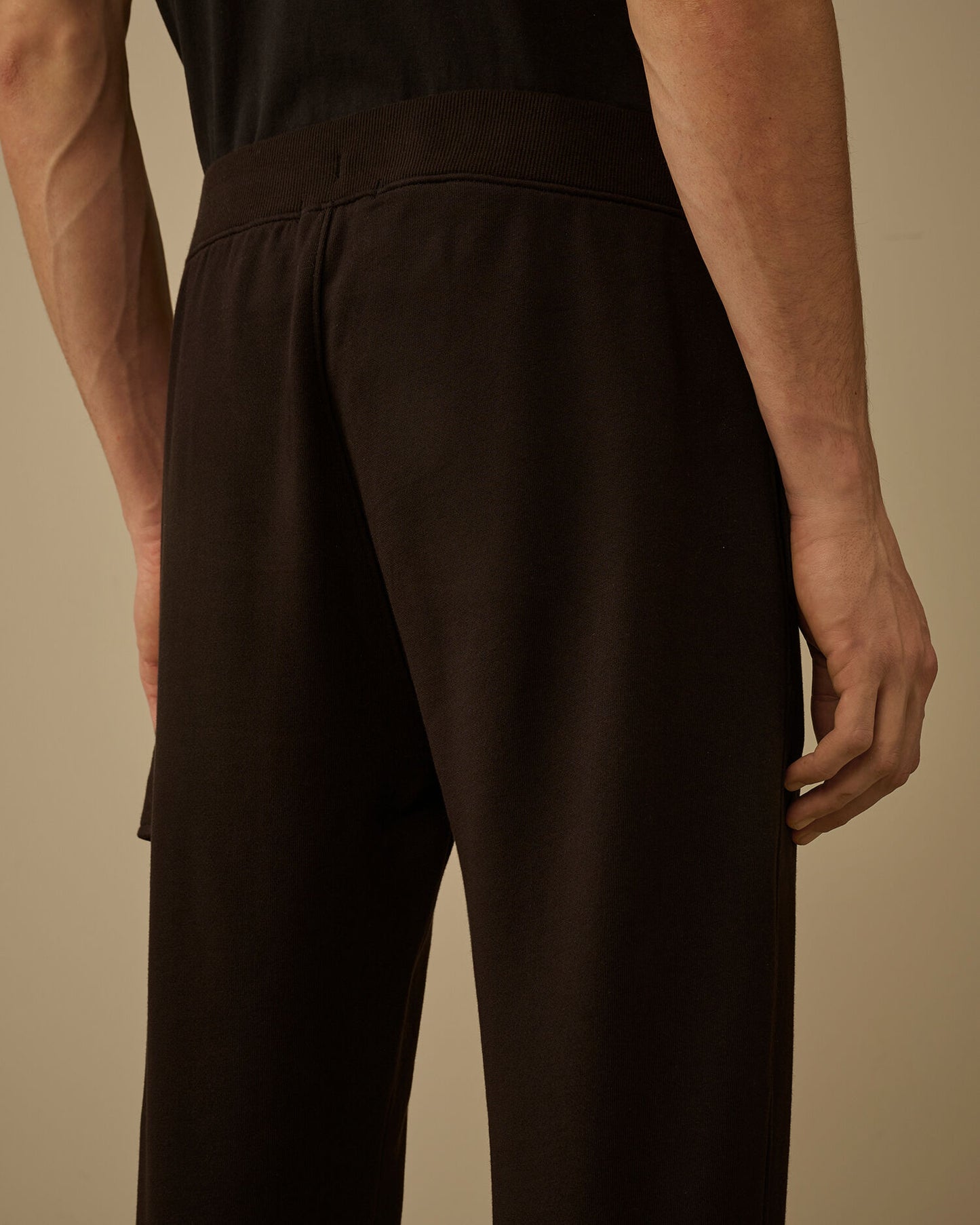 Diagonal Raised Fleece Cargo Lens Sweatpants, BLACK