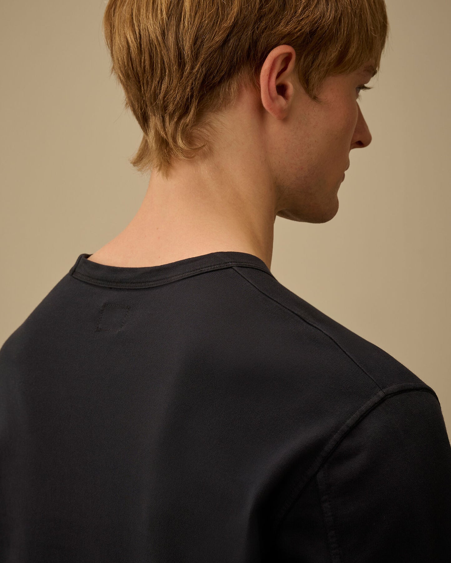 Light Fleece Crewneck Sweatshirt, TOTAL ECLIPSE - BLUE