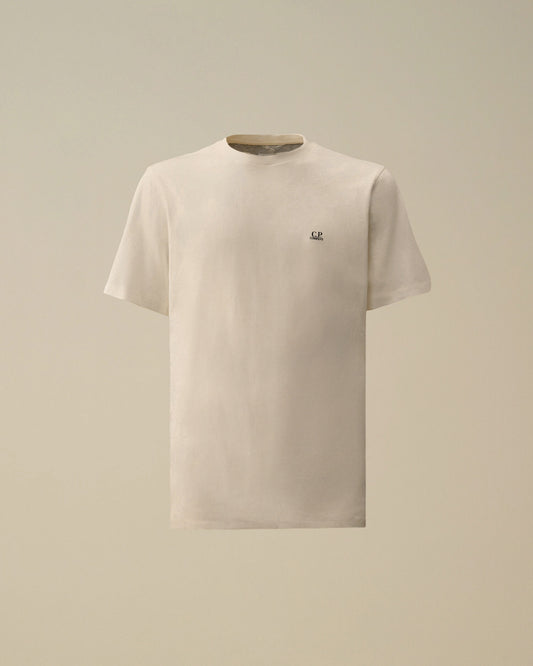 30/1 Jersey Short Sleeve Goggle T-Shirt, GAUZE WHITE