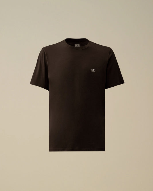 30/1 Jersey Short Sleeve Goggle T-Shirt, BLACK