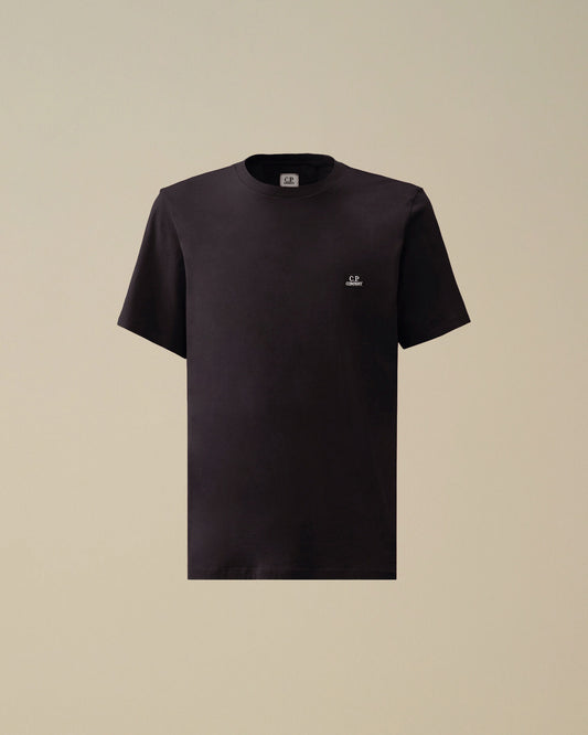 30/1 Jersey Short Sleeve Logo Patch T-Shirt, TOTAL ECLIPSE - BLUE